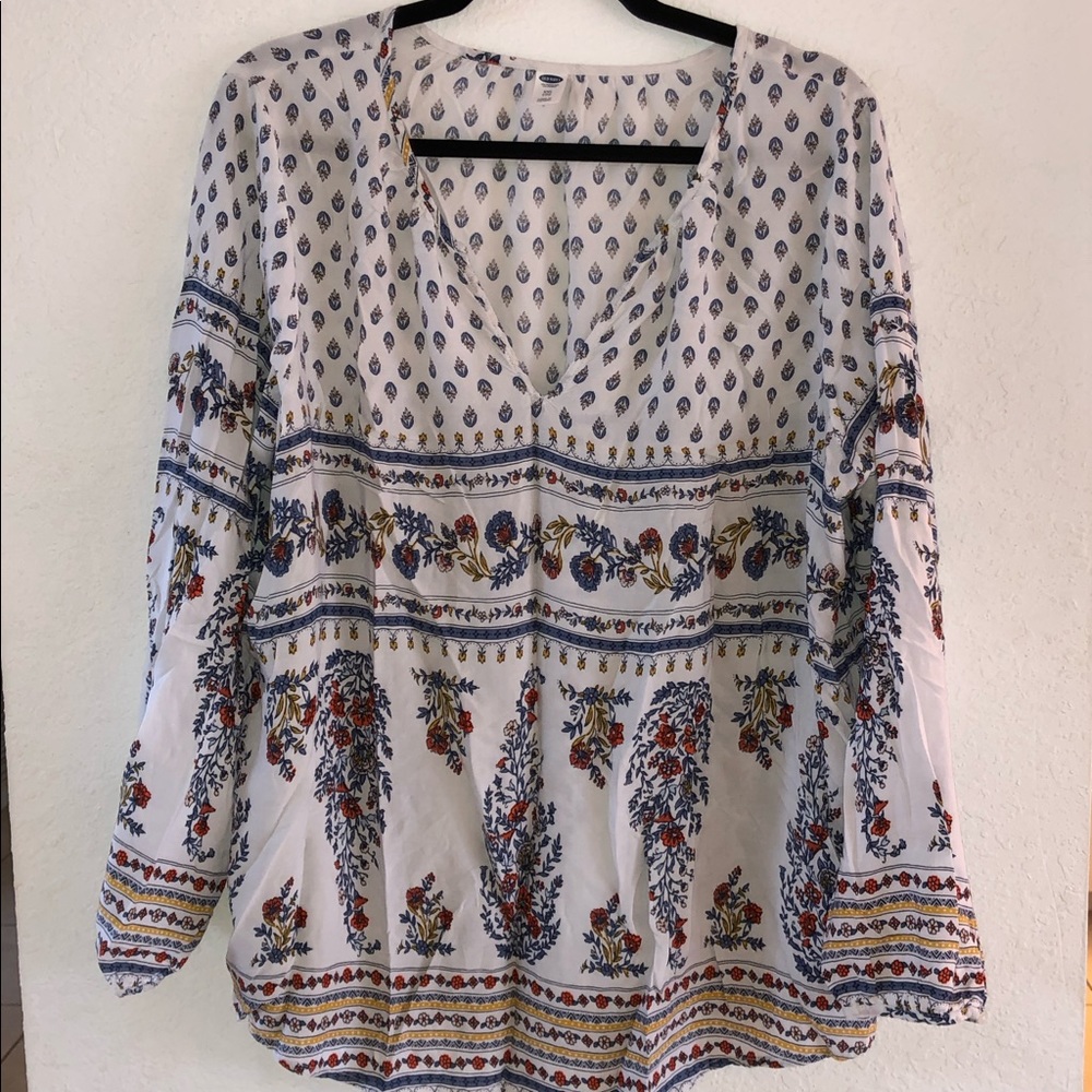 Old Navy Boho Blouse XXL